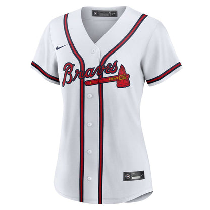 Atlanta Braves Daysbel Hernandez Nike Women's Home Replica Jersey - White MLB Team Jersey Baseball Fan Apparel