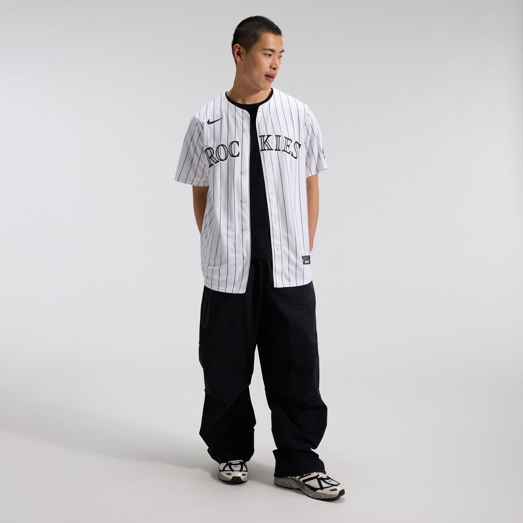 Colorado Rockies Nike Alternate Limited Jersey - Purple MLB Team Jersey Baseball Fan Apparel