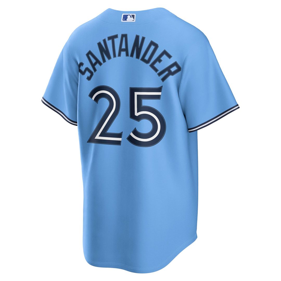 Toronto Blue Jays Anthony Santander Nike Road Replica Jersey - Gray MLB Team Jersey Baseball Fan Apparel