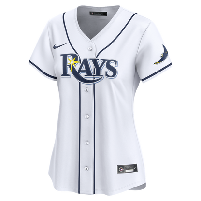 Tampa Bay Rays Nike Women's Home Limited Jersey - White MLB Team Jersey Baseball Fan Apparel