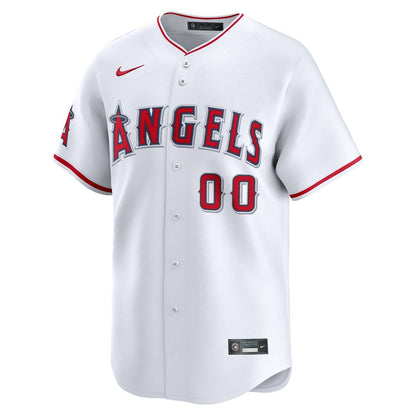 Los Angeles Angels Nike Home Limited Pick - A - Player Retired Roster Jersey - White MLB Team Jersey Baseball Fan Apparel