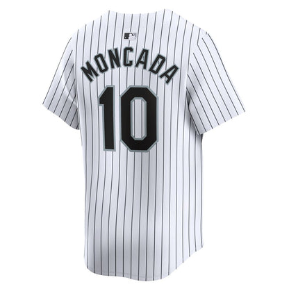 Chicago White Sox Yoan Moncada Nike Home Limited Player Jersey - White MLB Team Jersey Baseball Fan Apparel