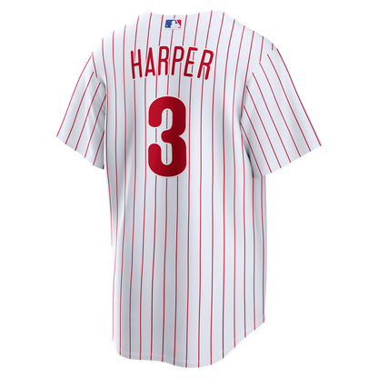 Philadelphia Phillies Bryce Harper Nike Alternate Replica Jersey - Cream MLB Team Jersey Baseball Fan Apparel