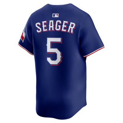 Texas Rangers Corey Seager Nike Alternate 2 Limited Jersey - Royal MLB Team Jersey Baseball Fan Apparel