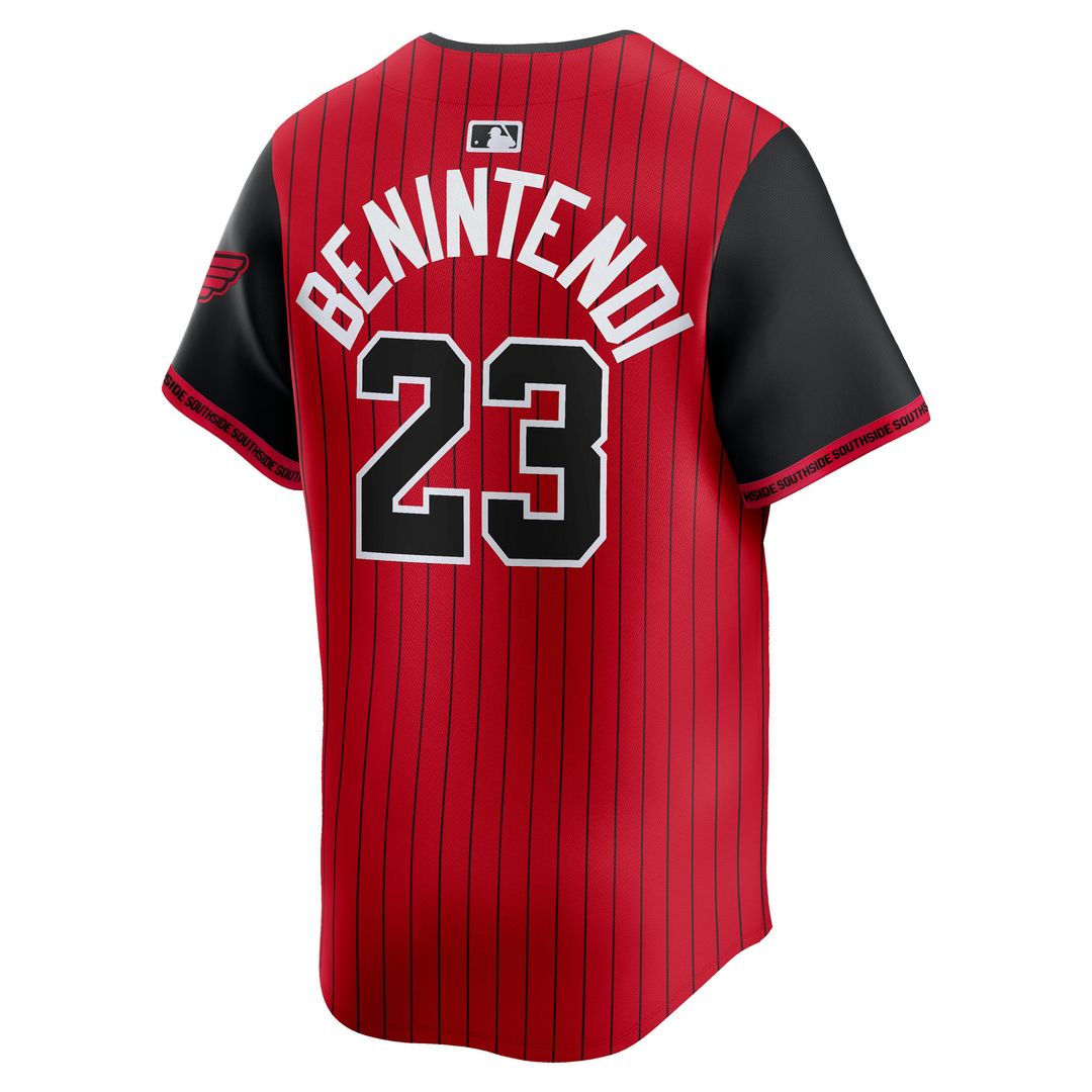 Chicago White Sox Andrew Benintendi Nike 2025 City Connect Limited Player Jersey - Red/Black MLB Team Jersey Baseball Fan Apparel