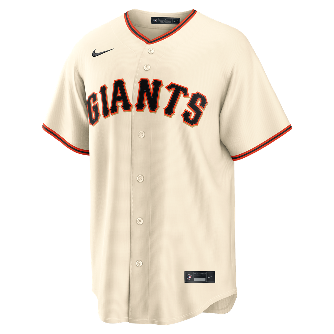 San Francisco Giants Bryce Eldridge Nike Home Replica Jersey - Cream MLB Team Jersey Baseball Fan Apparel