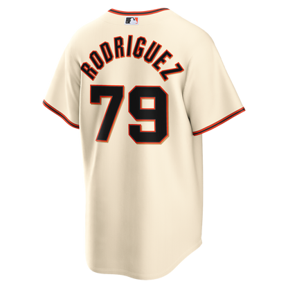 San Francisco Giants Jesus Rodriguez Nike Home Replica Jersey - Cream MLB Team Jersey Baseball Fan Apparel