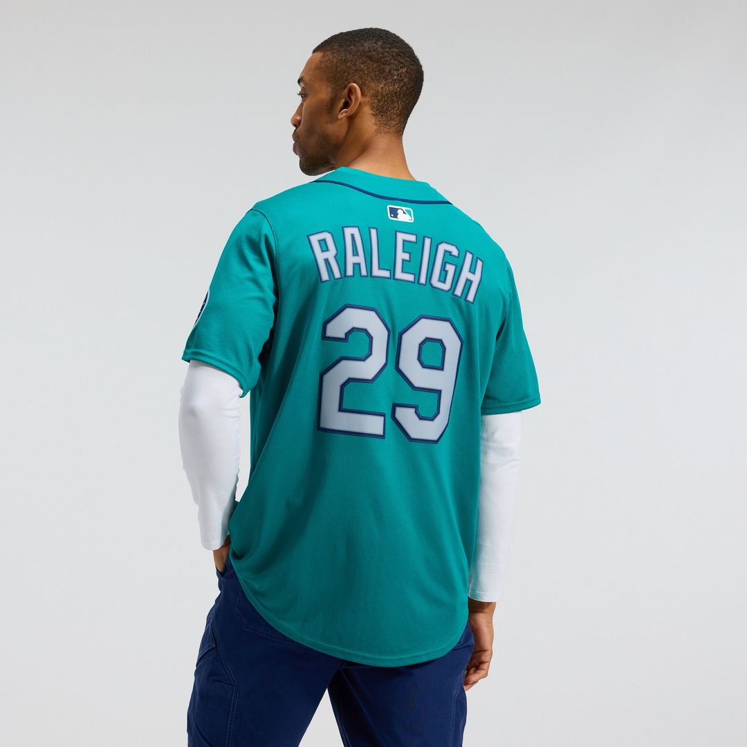 Seattle Mariners Cal Raleigh Nike Home Limited Player Jersey - White MLB Team Jersey Baseball Fan Apparel