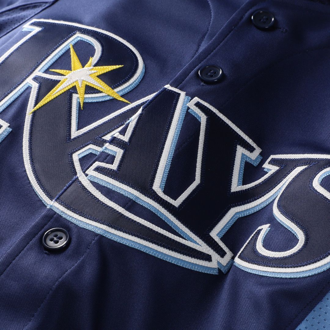 Tampa Bay Rays David Price Mitchell & Ness Authentic Batting Practice Jersey - Blue MLB Team Jersey Baseball Fan Apparel