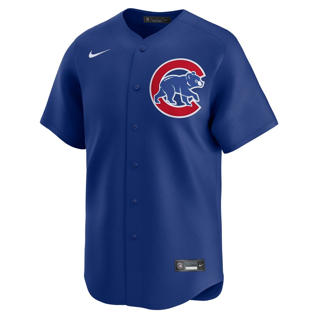 Chicago Cubs Nike Alternate Limited Custom Jersey - Royal MLB Team Jersey Baseball Fan Apparel