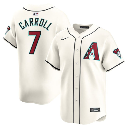 Arizona Diamondbacks Corbin Carroll Nike Youth Home Limited Player Jersey - White MLB Team Jersey Baseball Fan Apparel