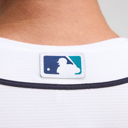 Seattle Mariners Luis Castillo Nike Home Replica Jersey - White MLB Team Jersey Baseball Fan Apparel