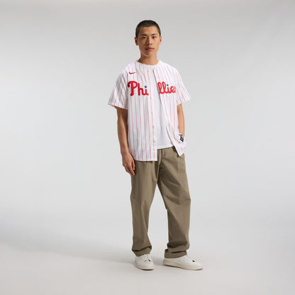 Philadelphia Phillies J.T. Realmuto Nike Home Limited Player Jersey - White MLB Team Jersey Baseball Fan Apparel