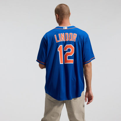 New York Mets Francisco Lindor Nike Alternate Replica Player Jersey - Royal MLB Team Jersey Baseball Fan Apparel