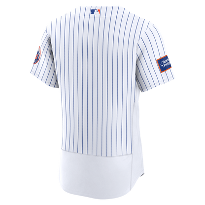 New York Mets Nike Alternate Authentic Sponsor Patch Jersey - Black MLB Team Jersey Baseball Fan Apparel
