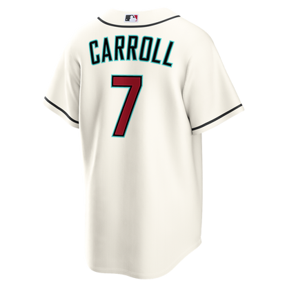 Arizona Diamondbacks Corbin Carroll Nike Home Replica Jersey - Cream MLB Team Jersey Baseball Fan Apparel