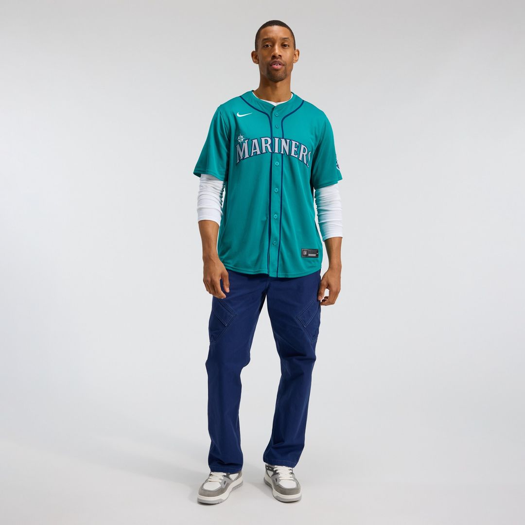 Seattle Mariners Cal Raleigh Nike Home Limited Player Jersey - White MLB Team Jersey Baseball Fan Apparel