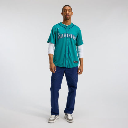 Seattle Mariners Cal Raleigh Nike Home Limited Player Jersey - White MLB Team Jersey Baseball Fan Apparel