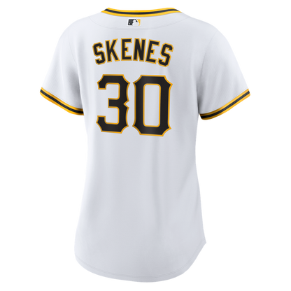 Pittsburgh Pirates Paul Skenes Nike Women's Home Replica Player Jersey - White MLB Team Jersey Baseball Fan Apparel
