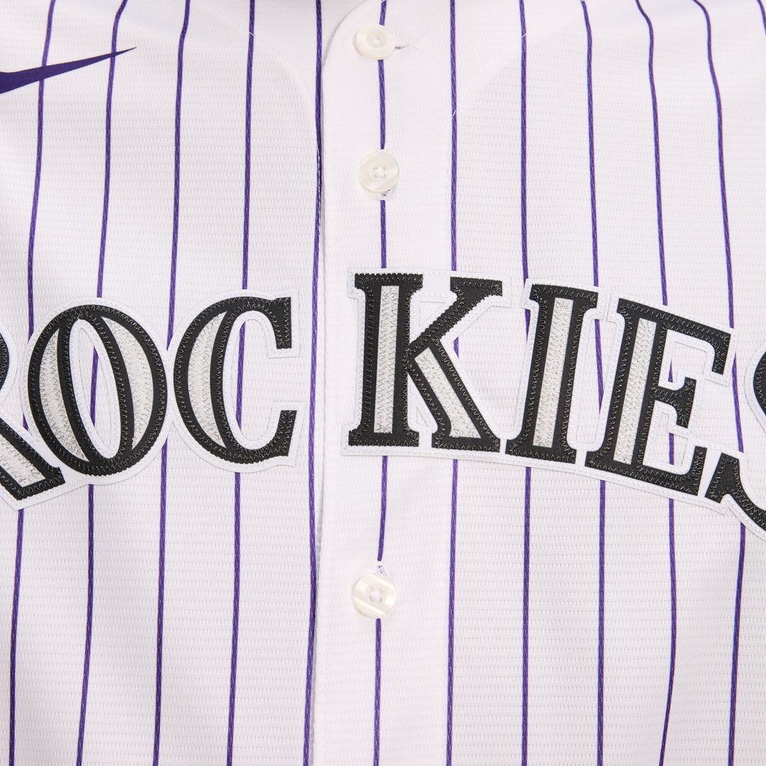 Colorado Rockies Nike Home Replica Team Jersey - White MLB Team Jersey Baseball Fan Apparel