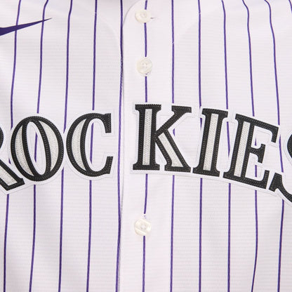 Colorado Rockies Nike Home Replica Team Jersey - White MLB Team Jersey Baseball Fan Apparel