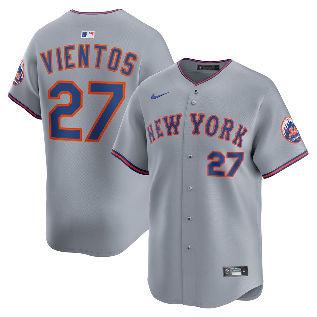 New York Mets Mark Vientos Nike Alternate Limited Player Jersey - Royal MLB Team Jersey Baseball Fan Apparel