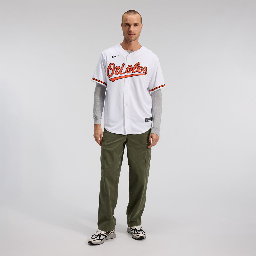Baltimore Orioles Nike Home Replica Team Jersey - White MLB Team Jersey Baseball Fan Apparel