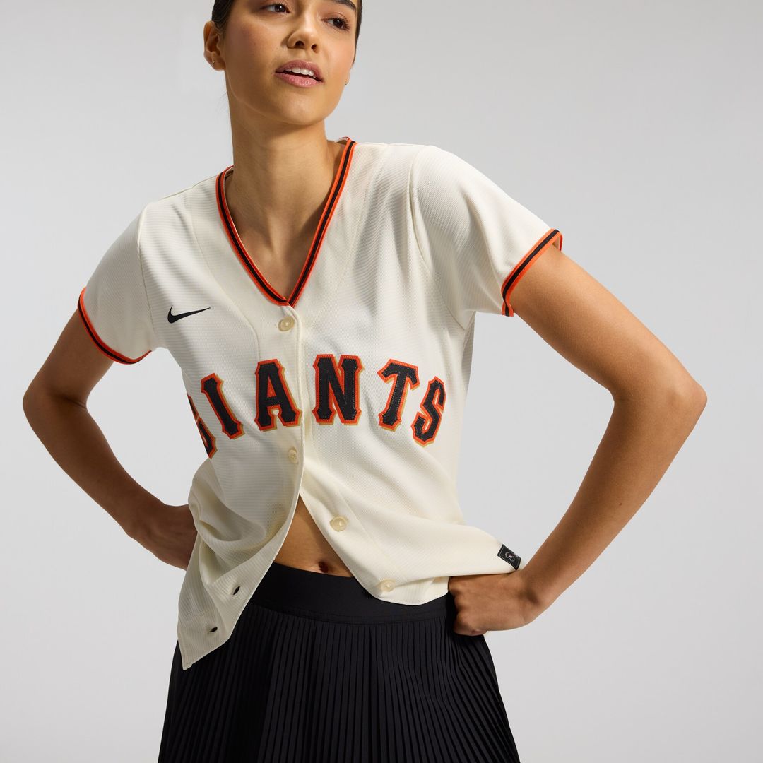 San Francisco Giants Nike Women's Home Replica Team Jersey - Cream MLB Team Jersey Baseball Fan Apparel