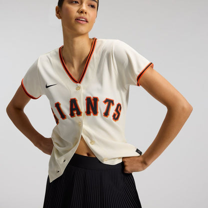 San Francisco Giants Nike Women's Home Replica Team Jersey - Cream MLB Team Jersey Baseball Fan Apparel