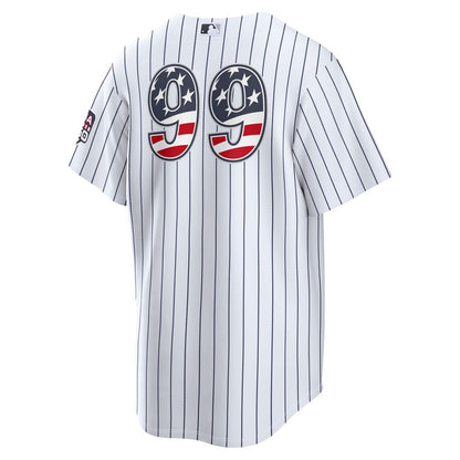 New York Yankees Aaron Judge Nike USA 250 Fourth of July Home Stadium Jersey - White MLB Team Jersey Baseball Fan Apparel