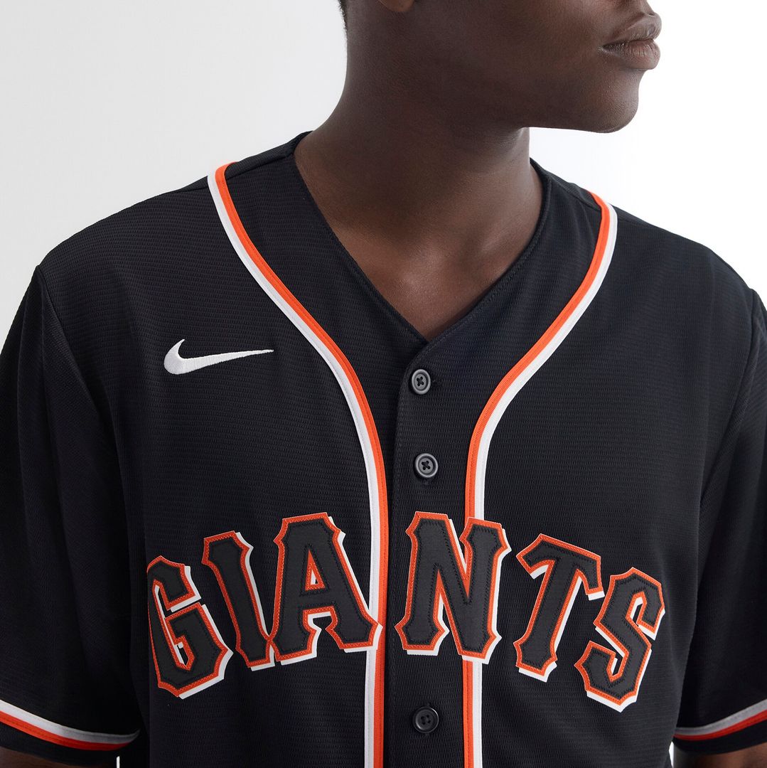 San Francisco Giants Jung Hoo Lee Nike Fashion Replica Black Out Jersey MLB Team Jersey Baseball Fan Apparel