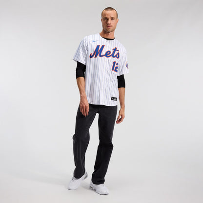 New York Mets Francisco Lindor Nike Alternate Limited Jersey - Black MLB Team Jersey Baseball Fan Apparel