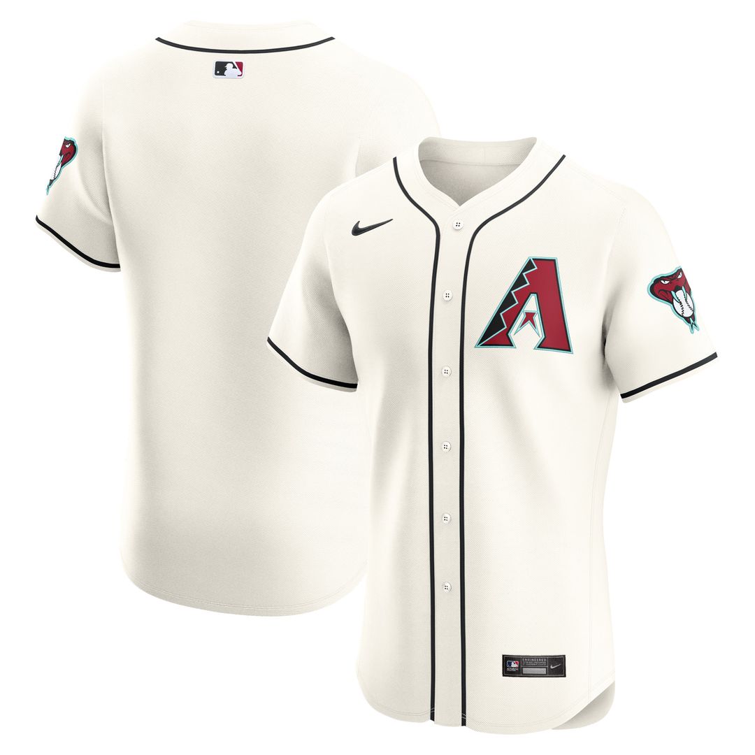 Arizona Diamondbacks Nike Elite Jersey - Cream MLB Team Jersey Baseball Fan Apparel