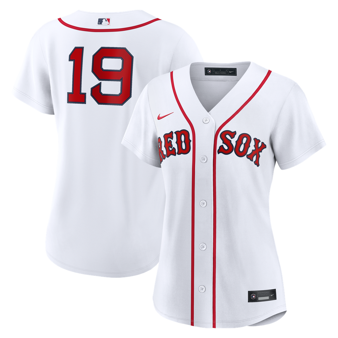 Boston Red Sox Roman Anthony Nike Women's Home Replica Player Jersey - White MLB Team Jersey Baseball Fan Apparel