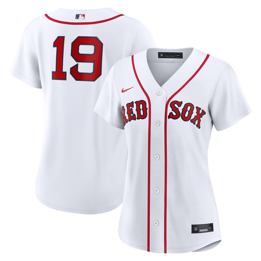 Boston Red Sox Roman Anthony Nike Women's Home Replica Player Jersey - White MLB Team Jersey Baseball Fan Apparel