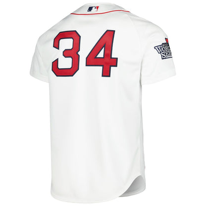 Boston Red Sox David Ortiz Mitchell & Ness Cooperstown Authentic Jersey - White MLB Team Jersey Baseball Fan Apparel