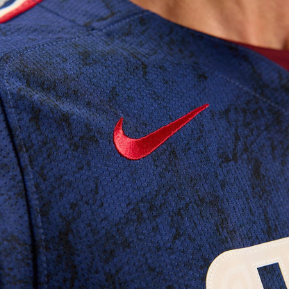 Cleveland Guardians Nike City Connect Limited Jersey - Navy MLB Team Jersey Baseball Fan Apparel