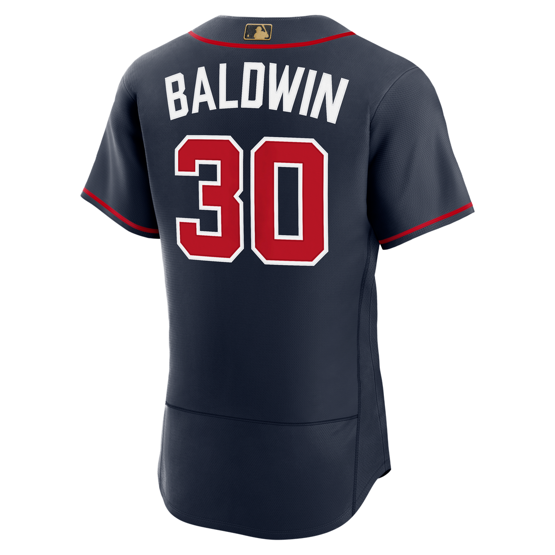 Atlanta Braves Drake Baldwin Nike MLB Awards Authentic Jersey - Red MLB Team Jersey Baseball Fan Apparel