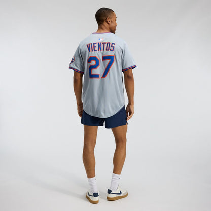 New York Mets Mark Vientos Nike All - Star Limited Jersey - Gray MLB Team Jersey Baseball Fan Apparel