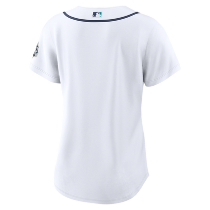 Seattle Mariners Nike Women's Home 50th Season Stadium Jersey - White MLB Team Jersey Baseball Fan Apparel