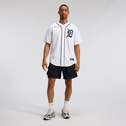 Detroit Tigers Nike Home Replica Jersey - White MLB Team Jersey Baseball Fan Apparel