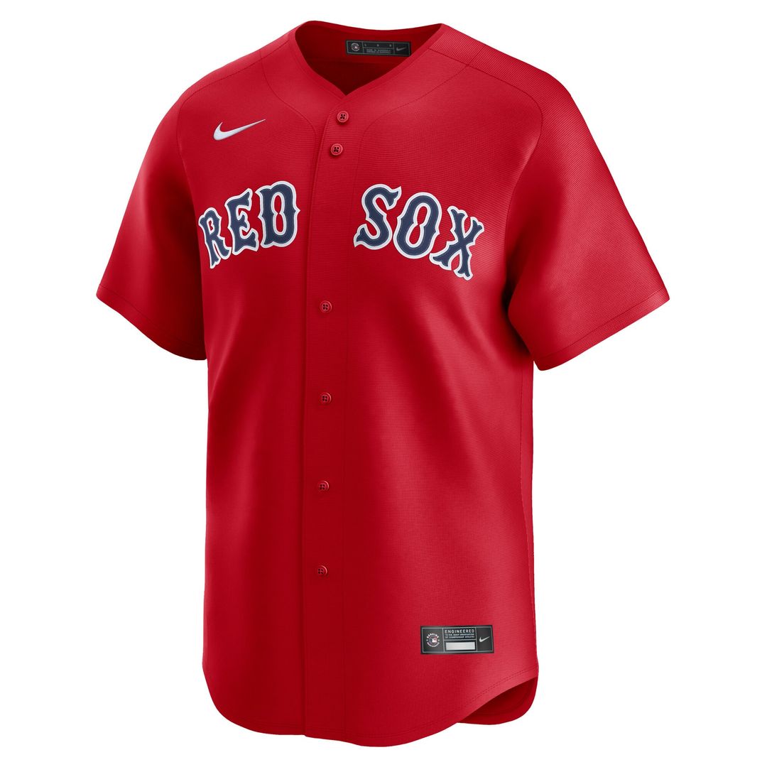 Boston Red Sox Nike Home Limited Custom Jersey - White MLB Team Jersey Baseball Fan Apparel