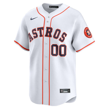 Houston Astros Nike Home Limited Pick - A - Player Retired Roster Jersey - White MLB Team Jersey Baseball Fan Apparel