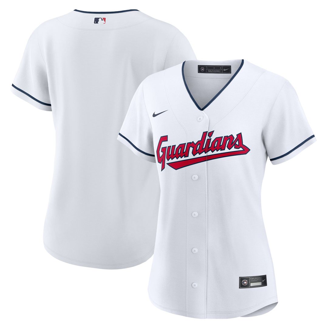 Cleveland Guardians Nike Women's Alternate Replica Team Jersey - Red MLB Team Jersey Baseball Fan Apparel