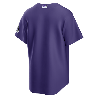 Colorado Rockies Nike Alternate Stadium Jersey - Purple MLB Team Jersey Baseball Fan Apparel