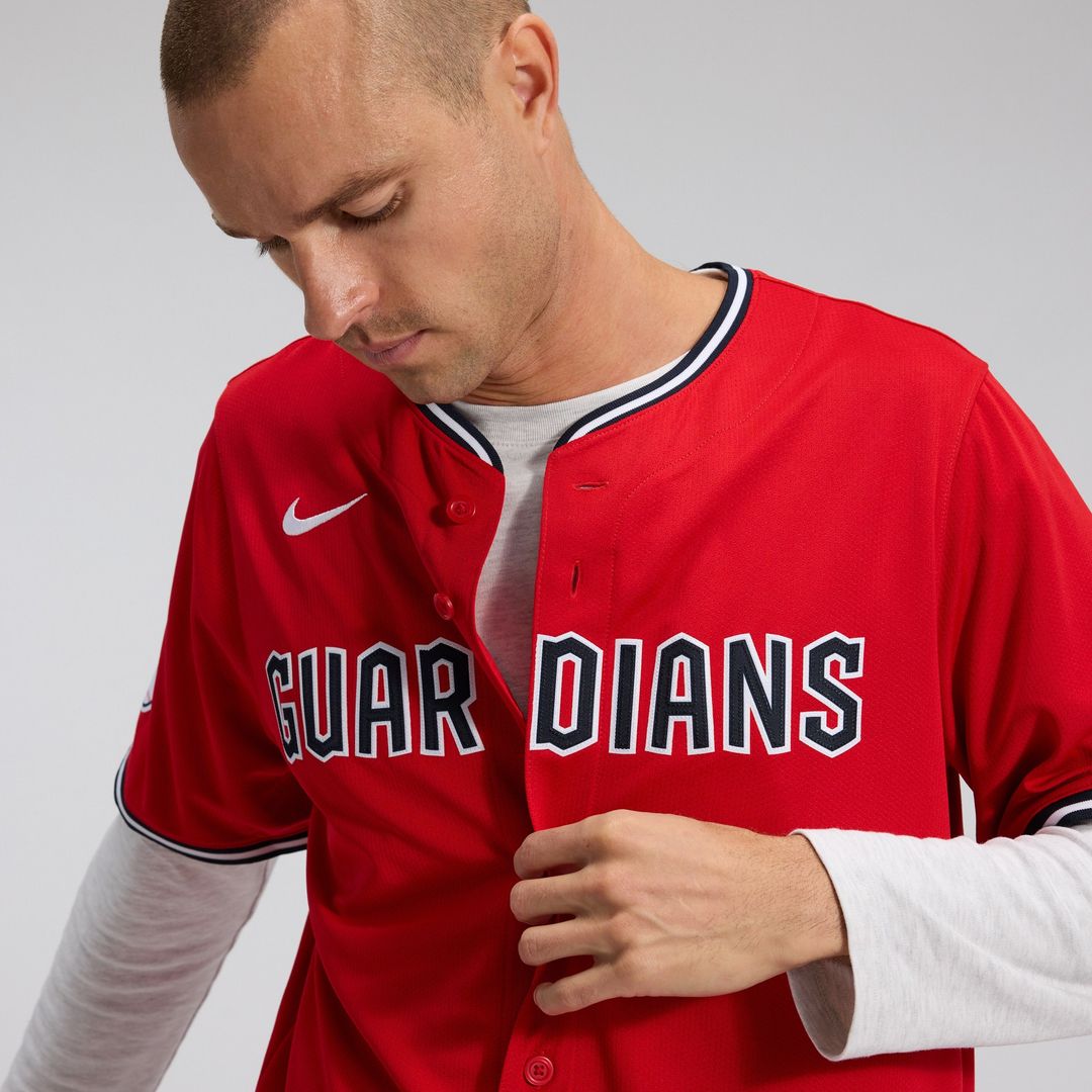 Cleveland Guardians Nike Road Limited Jersey - Gray MLB Team Jersey Baseball Fan Apparel