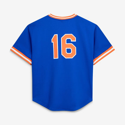 New York Mets Dwight Gooden Mitchell & Ness Authentic Batting Practice Jersey - Royal MLB Team Jersey Baseball Fan Apparel
