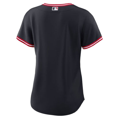 Cleveland Guardians Nike Women's Alternate 2 Replica Jersey - Red MLB Team Jersey Baseball Fan Apparel
