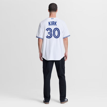 Toronto Blue Jays Alejandro Kirk Nike Home Replica Jersey - White MLB Team Jersey Baseball Fan Apparel