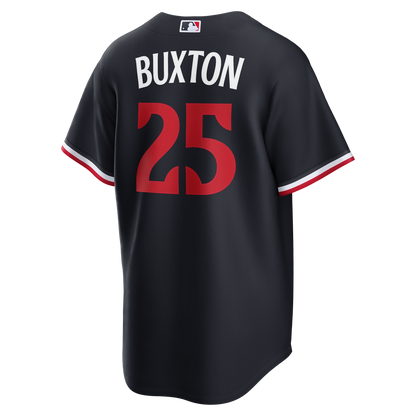 Minnesota Twins Byron Buxton Nike Alternate Replica Jersey - Navy MLB Team Jersey Baseball Fan Apparel